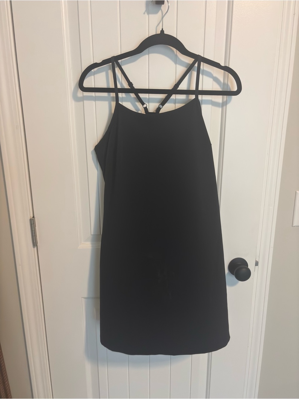all in motion Black racer back athletic dress